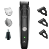 Havells GS6400 Quick Charge Multi-Grooming Kit with Beard, Detail and Nose Trimmer, 50,Minutes Runtime (Black)